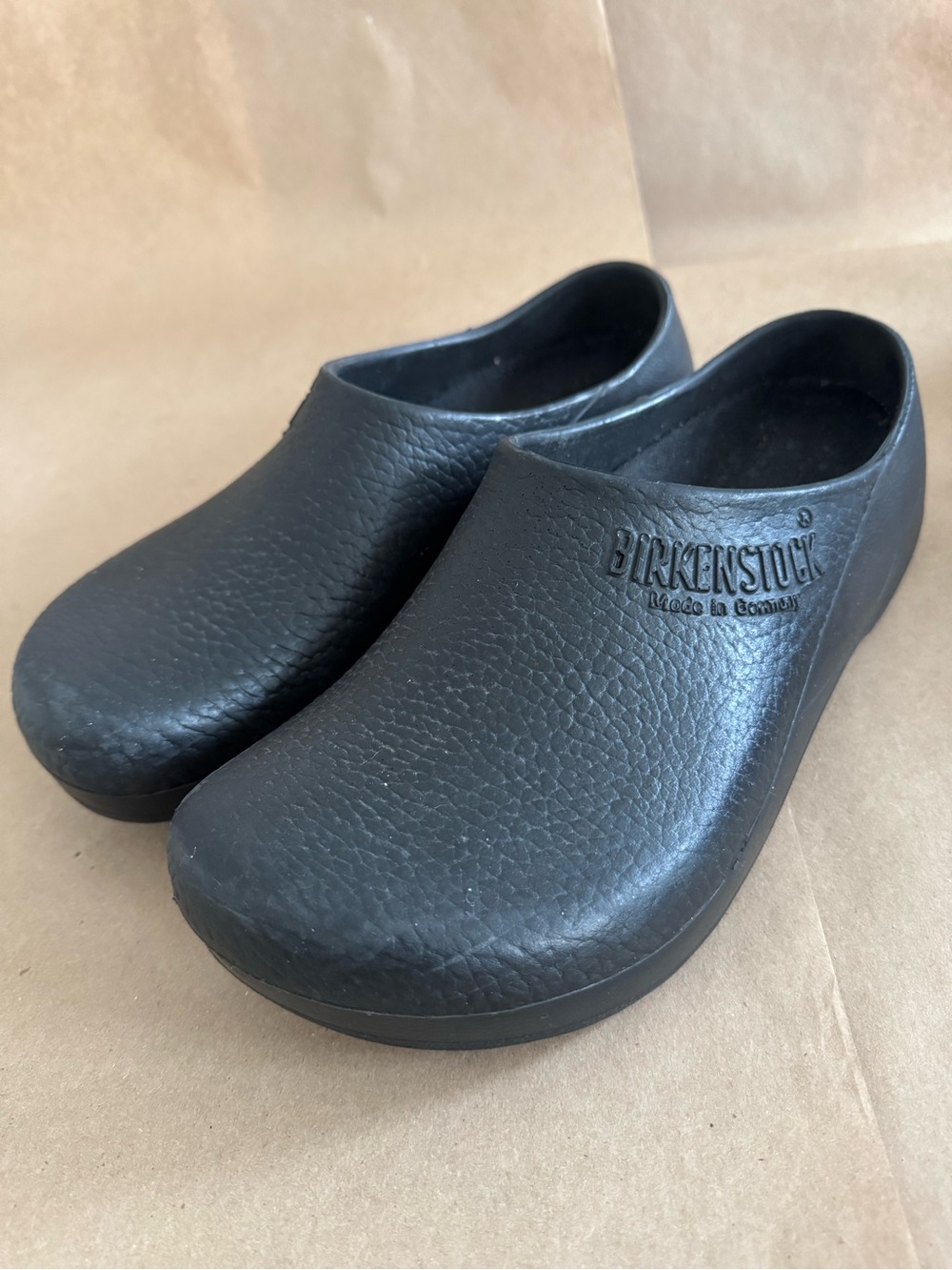 Birkenstock Kids Black Slip-On Clog
